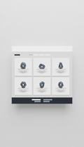 Homepage Layout With White Canvas
