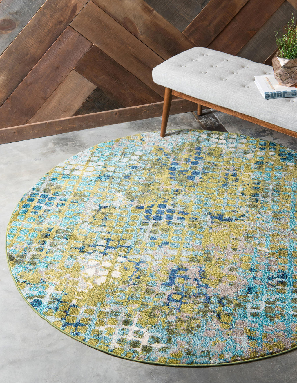 Franco - Modern Circle Pattern Rug