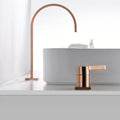 Raffo - Long Tube Two Hole Bathroom Sink Faucet